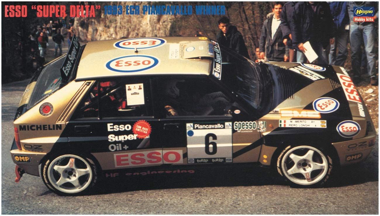 Hasegawa Esso Super Delta 1993 ECR Piancavallo Winner - BanzaiHobby