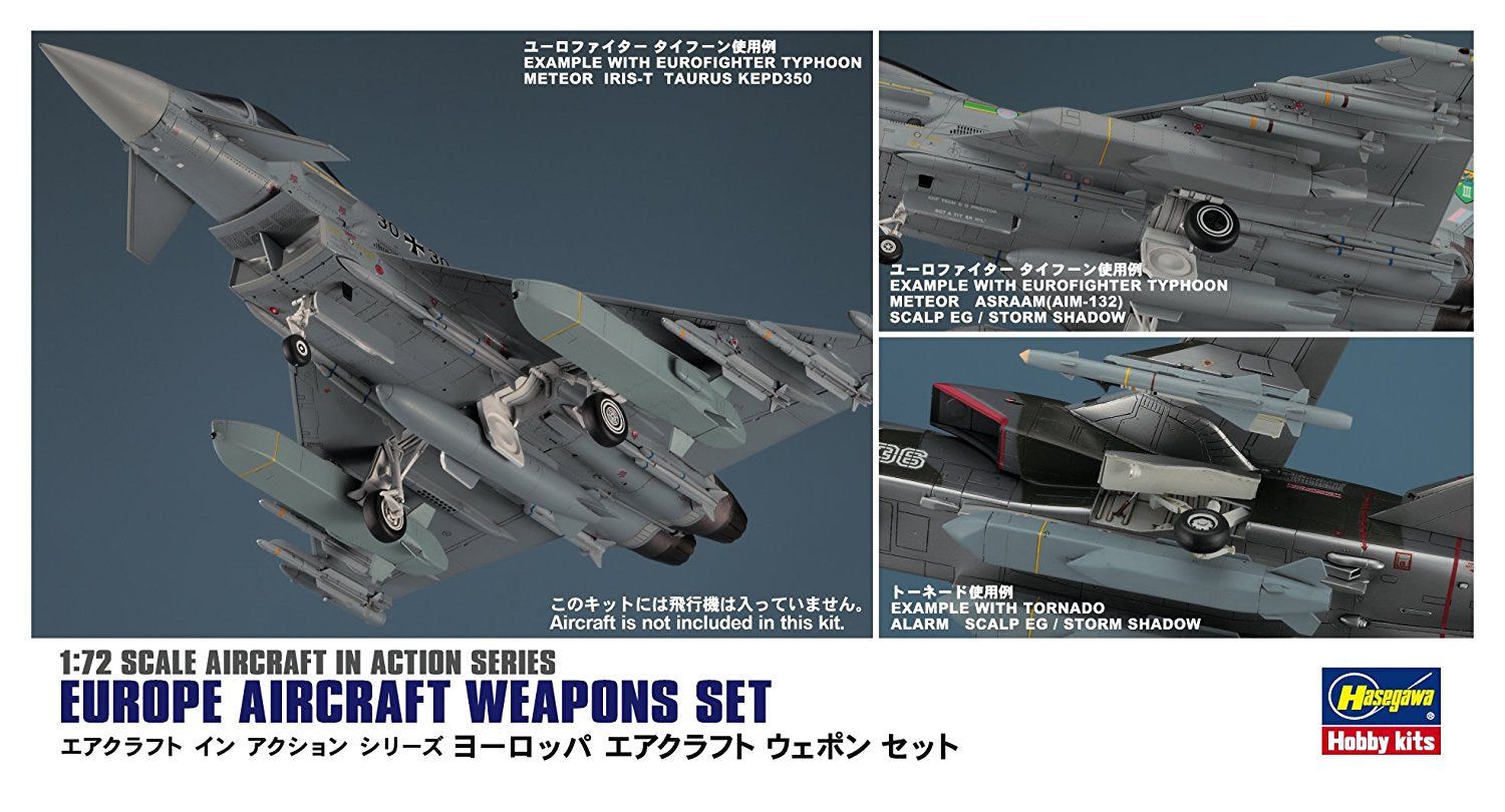 Hasegawa Europa Aircraft Weapon Set - BanzaiHobby