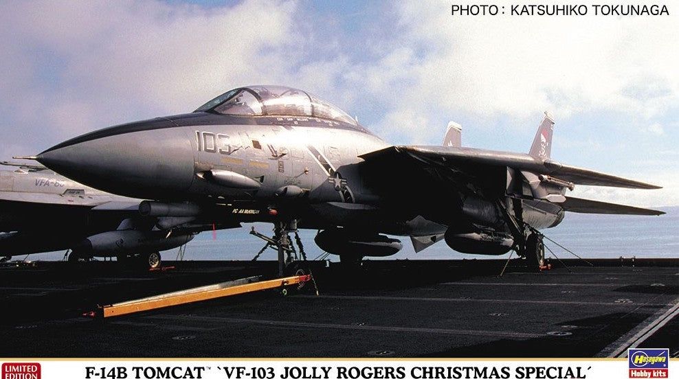 Hasegawa F-14B Tomcat `VF-103 Jolly Rogers Christmas Specia - BanzaiHobby