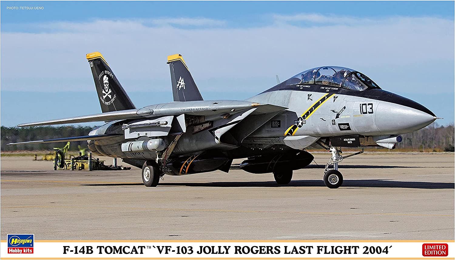 Hasegawa F-14B Tomcat `VF-103 Jolly Rogers Last Flight 2004` - BanzaiHobby