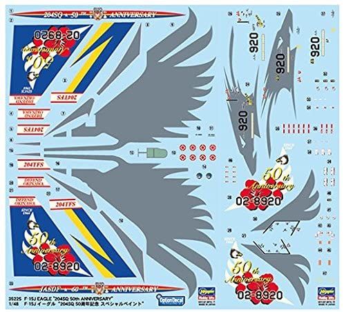 Hasegawa F-15J Eagle `204SQ 50th Anniversary Special Paint` - BanzaiHobby