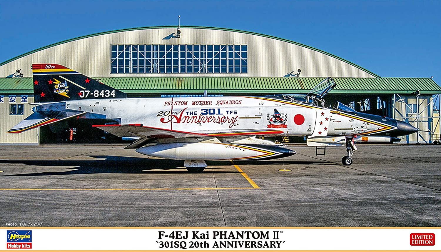 Hasegawa F-4EJ Kai Phantom II `301SQ 20th Anniversary - BanzaiHobby