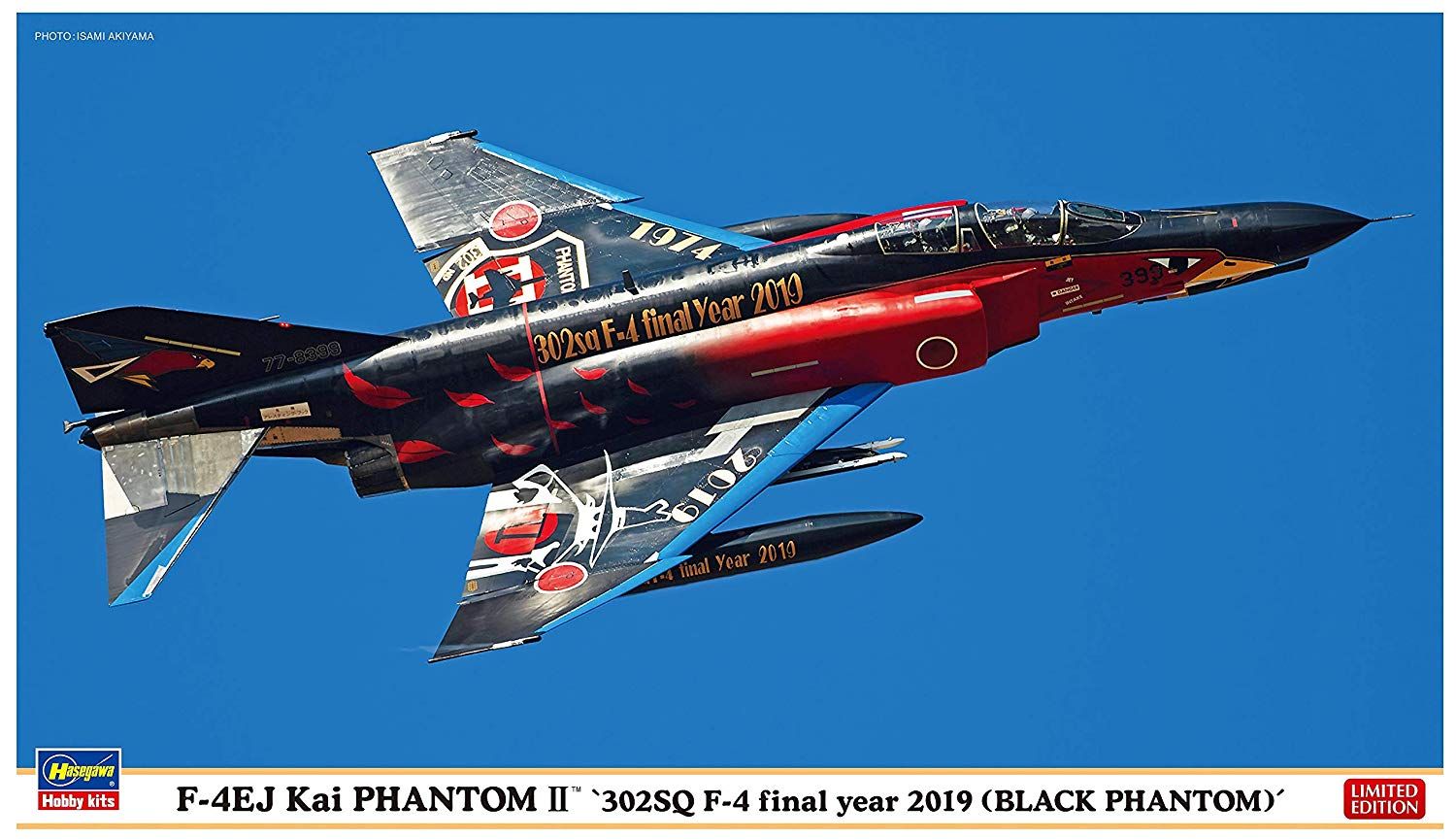 Hasegawa F-4EJ Kai Super Phantom `302SQ F-4 Final Year 2019 - BanzaiHobby