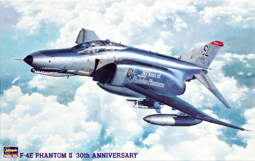 Hasegawa F-4E Phantom 2 30th Aniversary painting - BanzaiHobby
