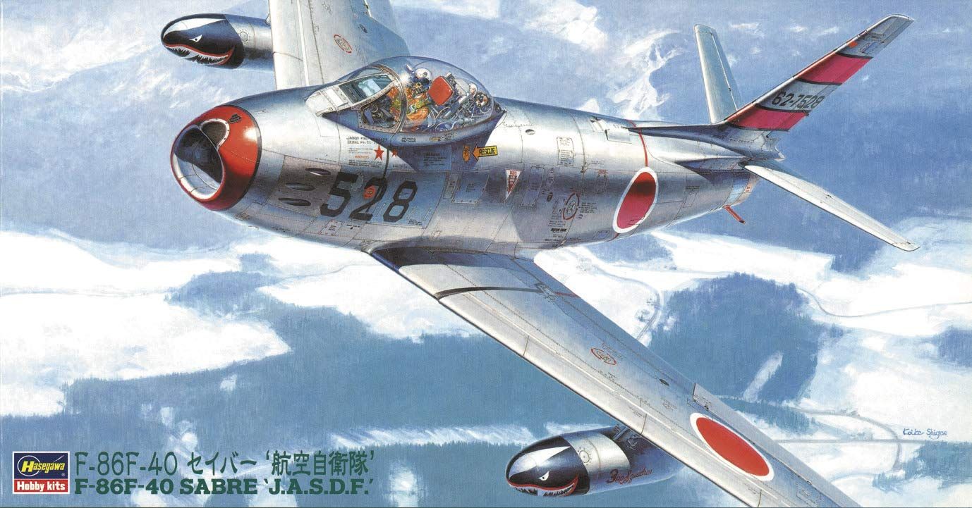 Hasegawa F-86F-40 Sabre J.A.S.D.F. - BanzaiHobby