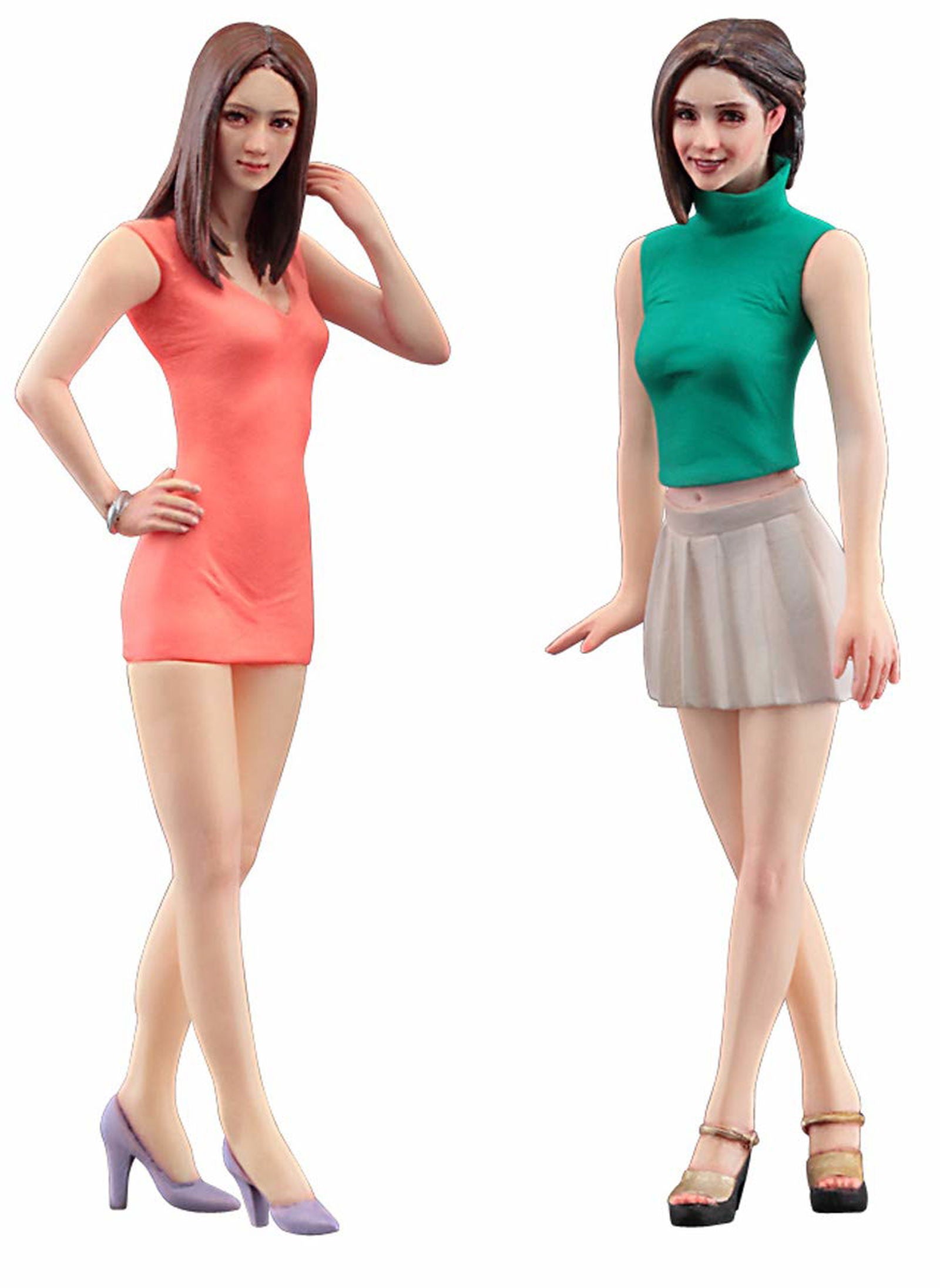 Hasegawa Fashion Model Girl`s Figure - BanzaiHobby