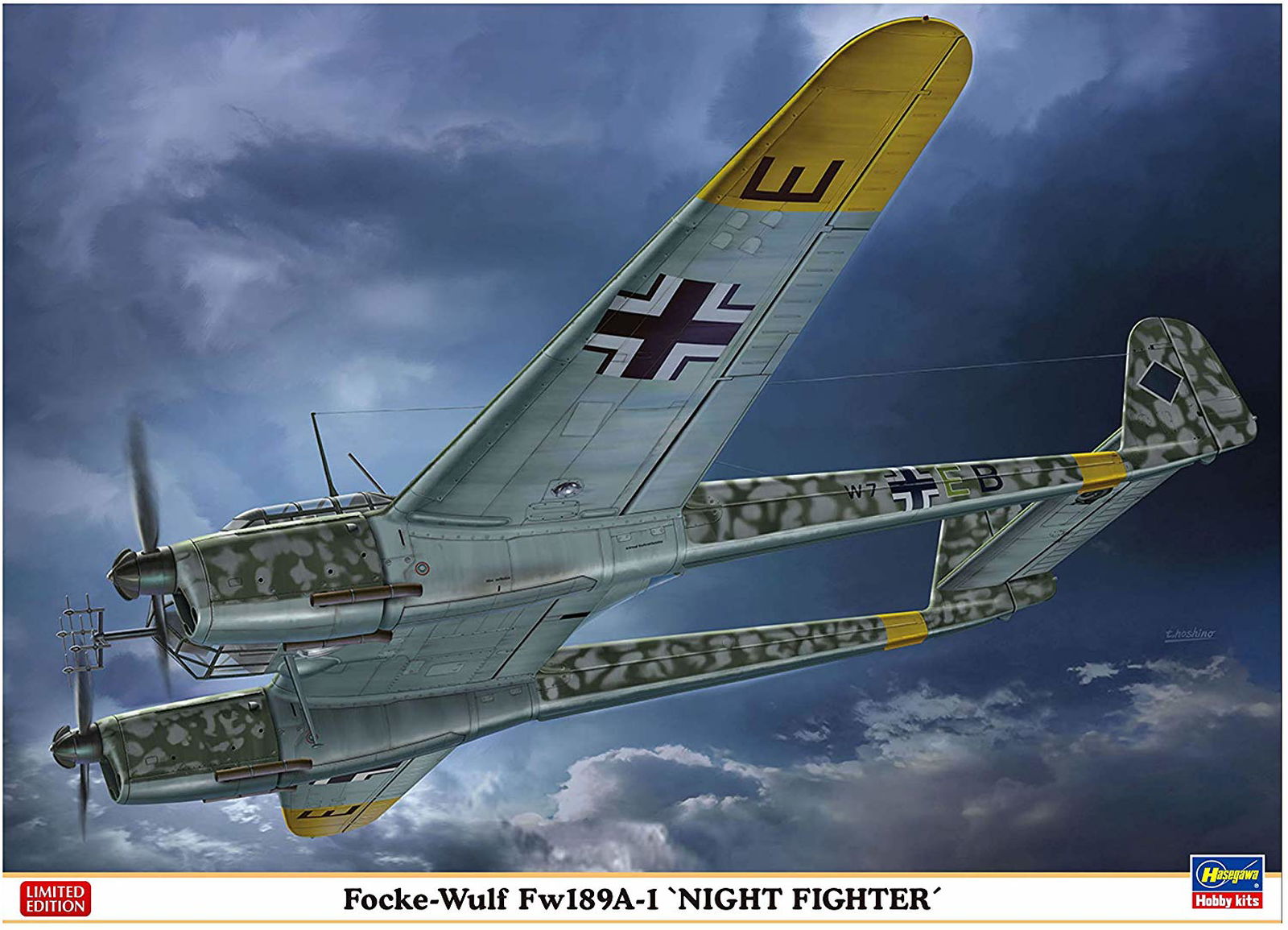 Hasegawa Focke-Wulf Fw189A-1 Night Fighter - BanzaiHobby