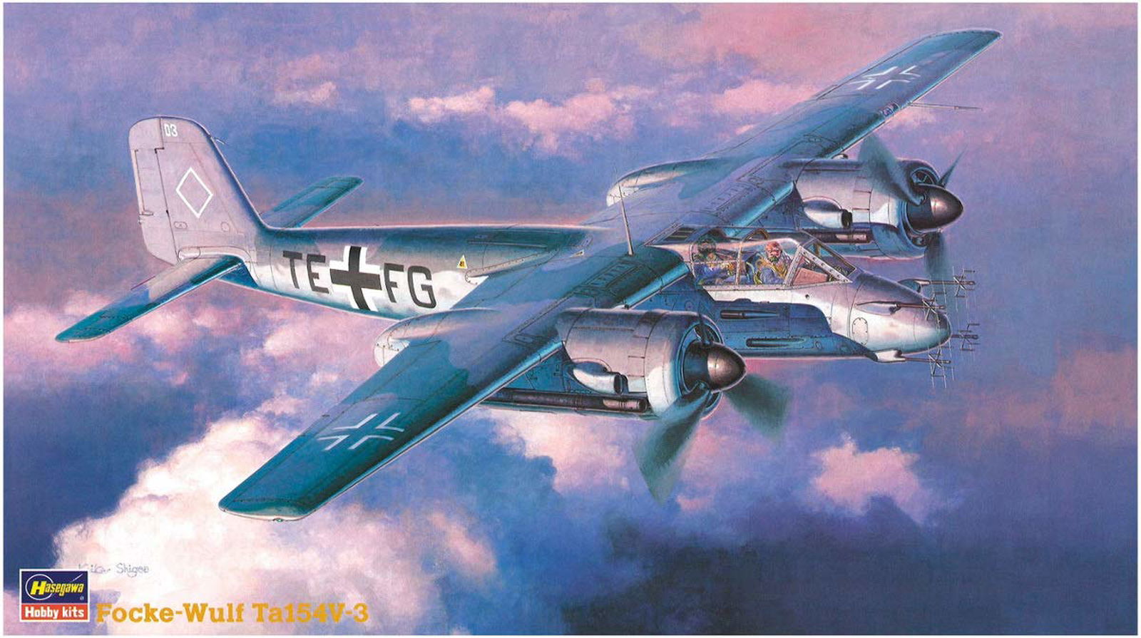 Hasegawa Focke-Wulf Ta154V-3 - BanzaiHobby