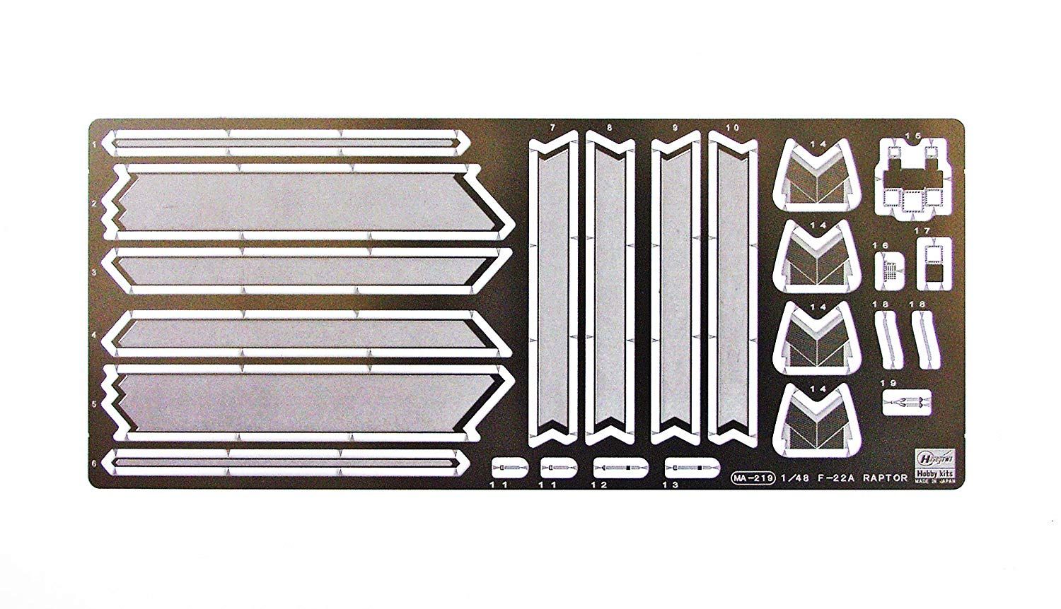 Hasegawa For F-22 Raptor Photo-Etched Parts - BanzaiHobby