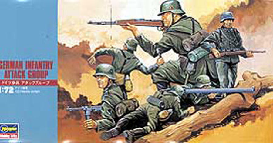 Hasegawa GERMAN INFANTRY ATTACK GROUP - BanzaiHobby