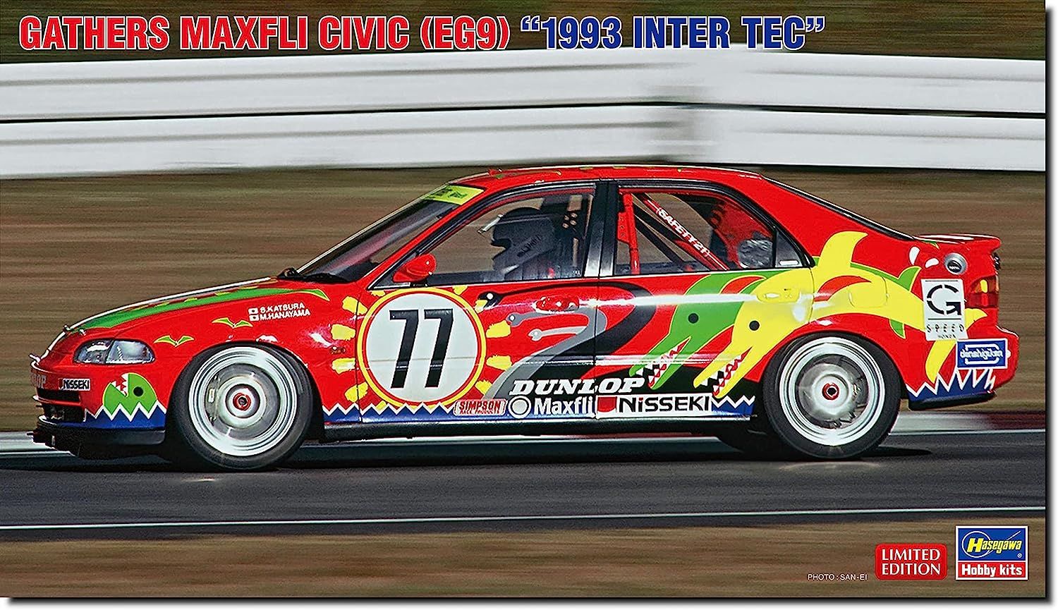Hasegawa Gathes Maxfli Civic (EG9) 1993 Inter TEC - BanzaiHobby