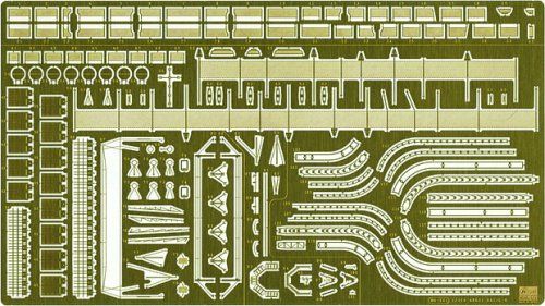 Hasegawa IJN Aircraft Carrier Akagi Detail Up Etching Parts Basic B - BanzaiHobby