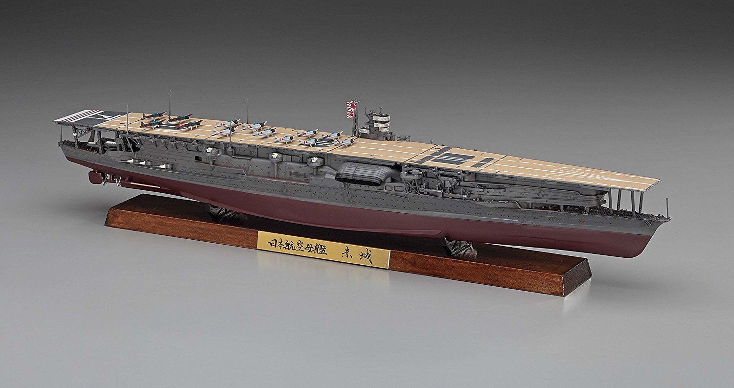 Hasegawa IJN Aircraft Carrier Akagi Full Hull Version - BanzaiHobby