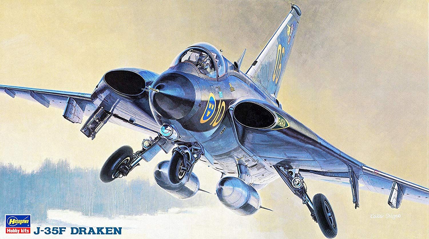 Hasegawa J-35F Doraken - BanzaiHobby