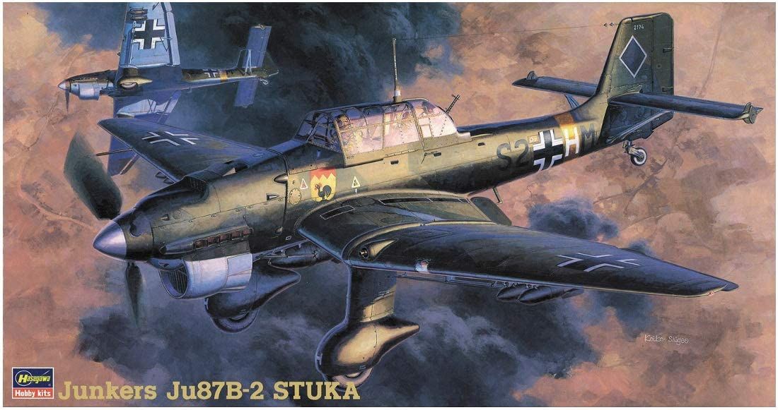 Hasegawa Junkers Ju 87B-2 Stuka - BanzaiHobby