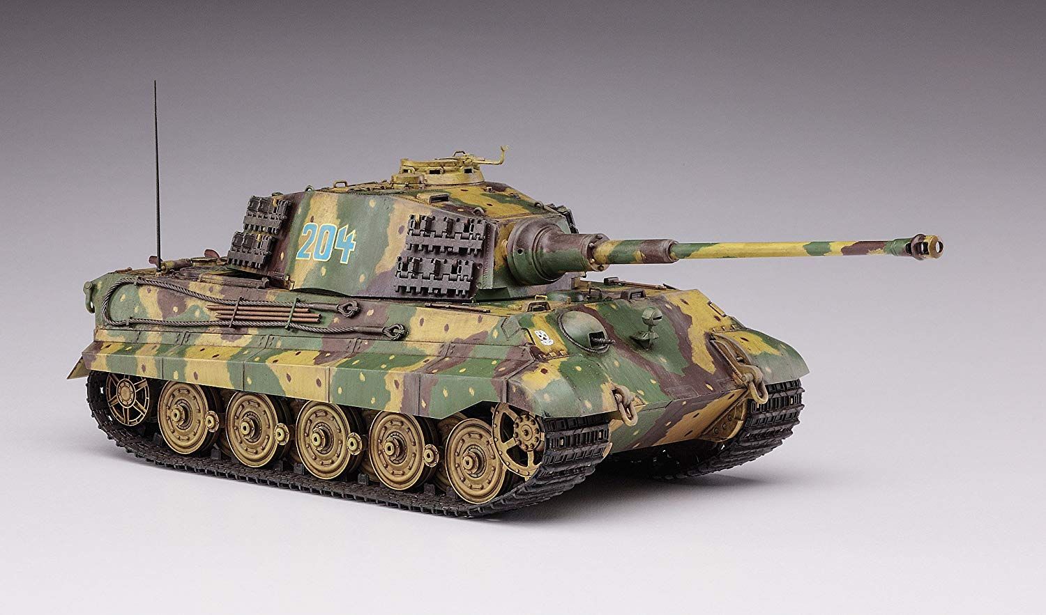 Hasegawa King Tiger (Henschel Turret) Ardennes - BanzaiHobby