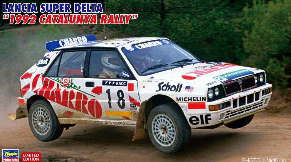 Hasegawa Lancia Super Delta `1992 Rally Catalunya` - BanzaiHobby