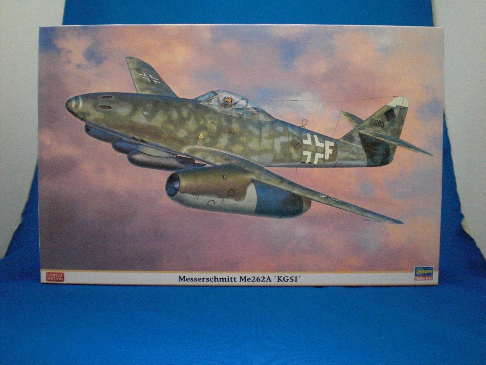Hasegawa Messerschmitt Me262A `51th Bomb Wing` - BanzaiHobby