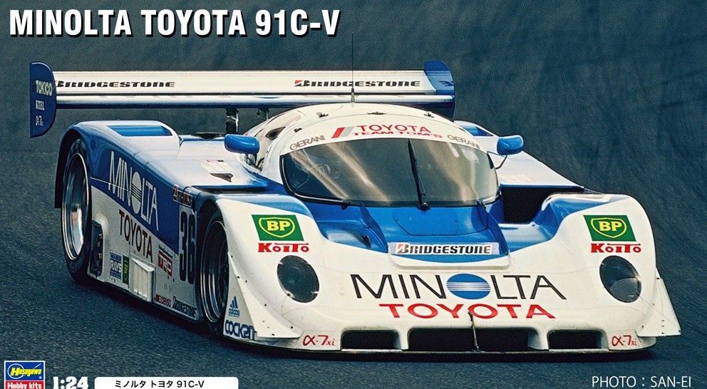 Hasegawa Minolta Toyota 91C-V - BanzaiHobby