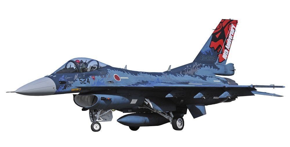 Hasegawa Mitsubishi F-2A `3SQ 60th Anniversary Detail Up Version` - BanzaiHobby