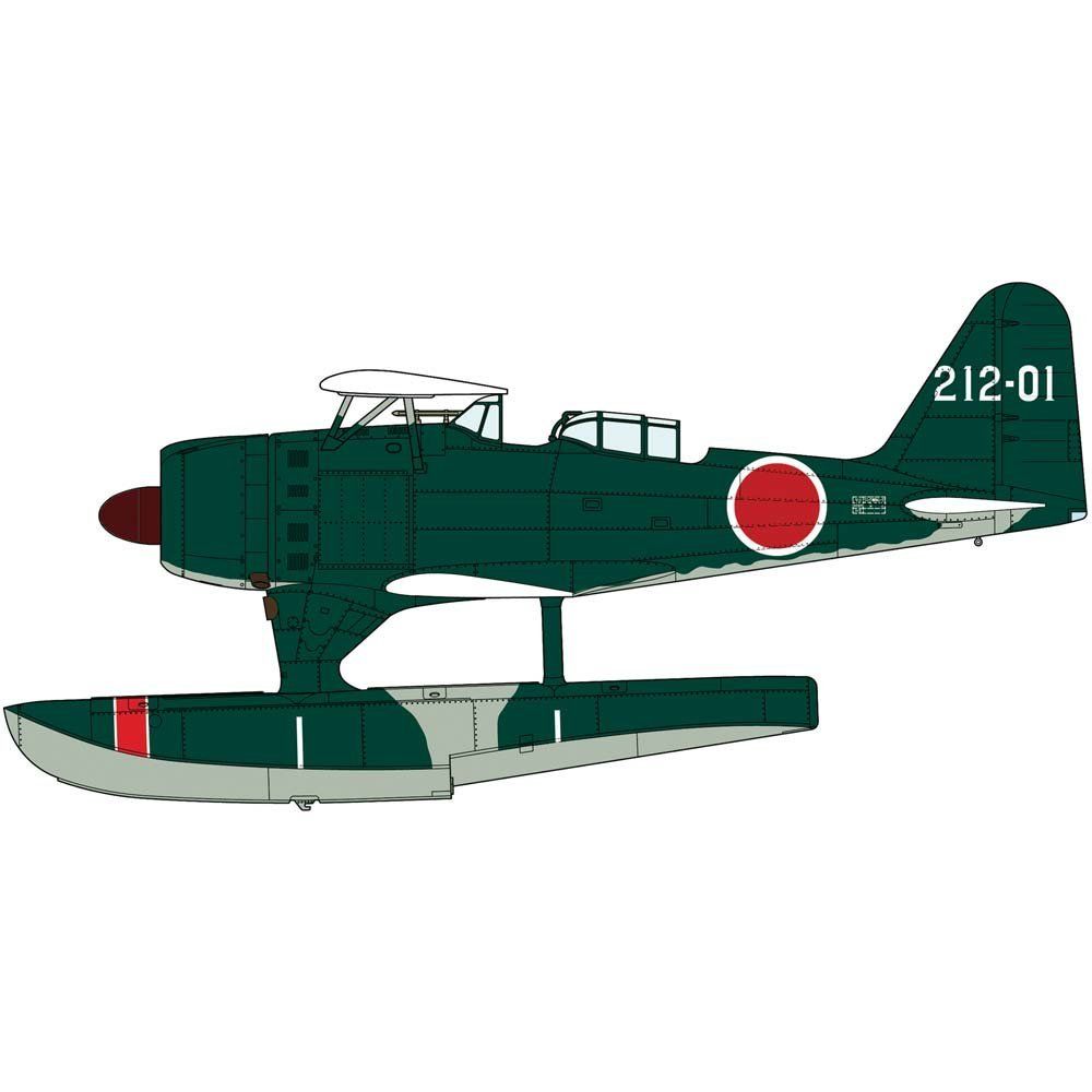 Hasegawa Mitsubishi F1M2 Type Zero Observation Seaplane Aircraft Type 11 - BanzaiHobby