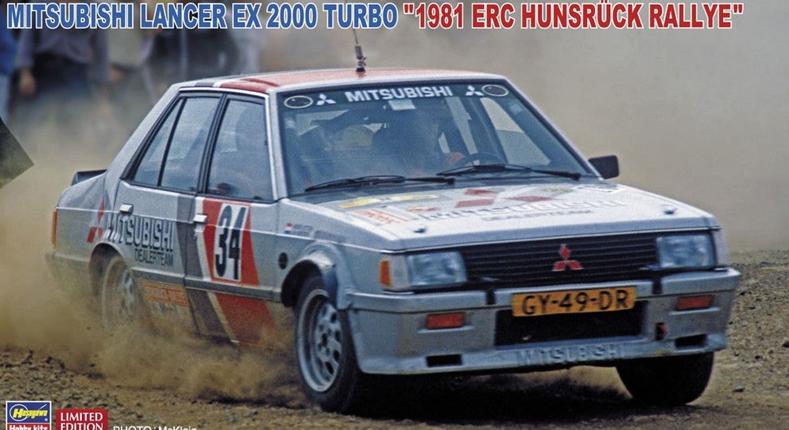 Hasegawa Mitsubishi Lancer EX 2000 Turbo 1981 ERC HUnsruck - BanzaiHobby