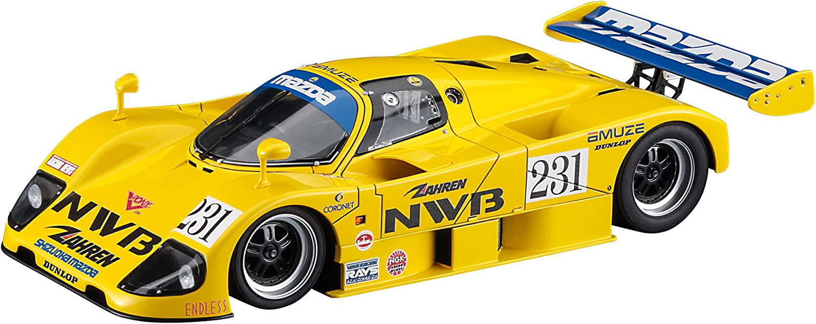 Hasegawa NWB Mazda 767B `1991 JSPC Test Car` - BanzaiHobby