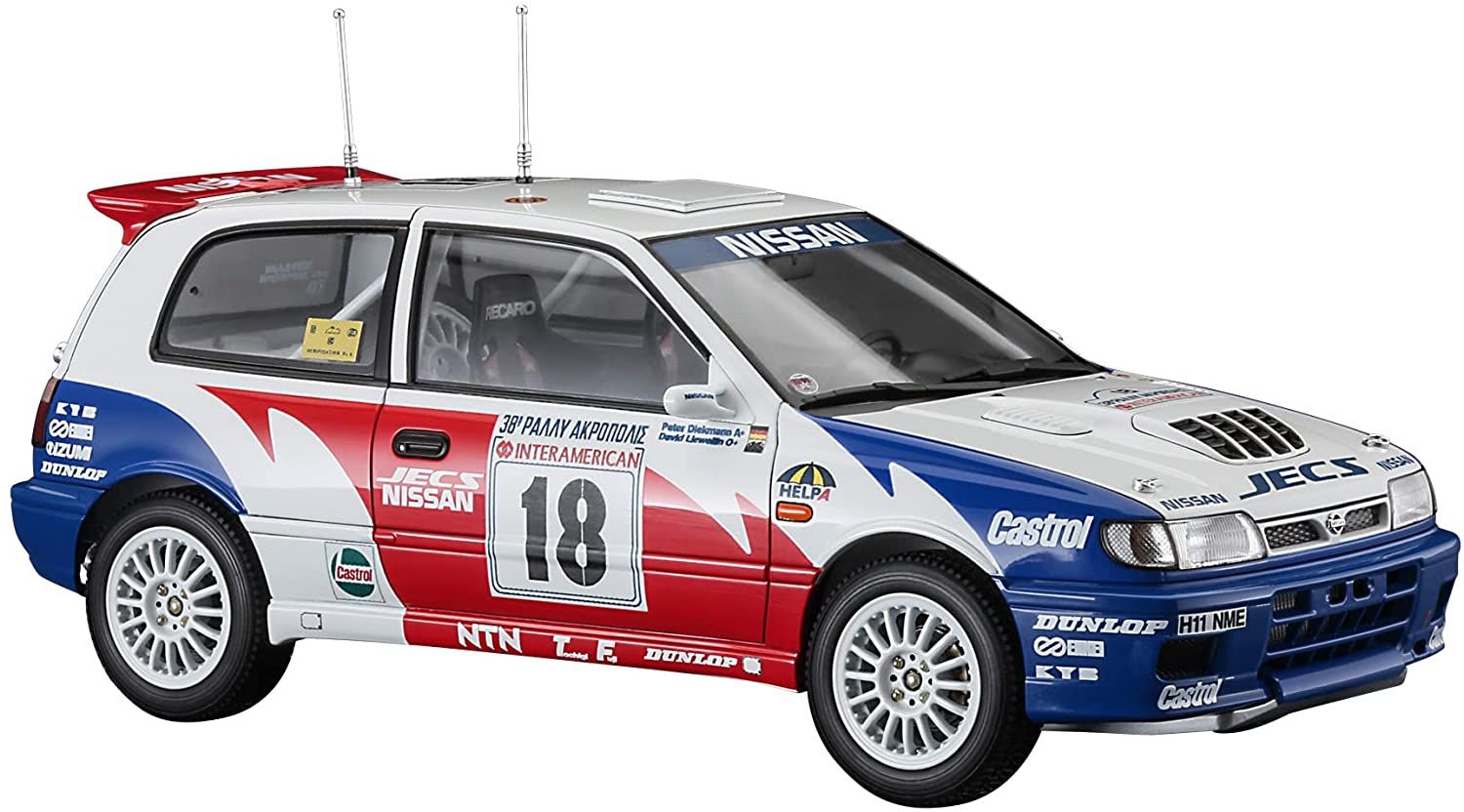 Hasegawa Nissan Pulsar (RNN14) GTI-R `1991 Acropolis Rally - BanzaiHobby