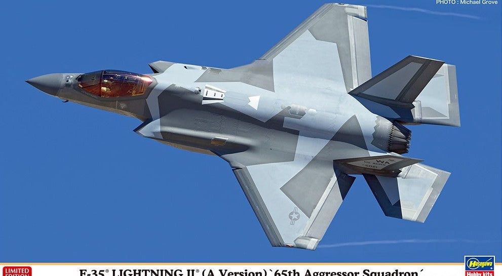 Hasegawa [PO DEC 2022] F-35 Lightning II (A Veesion) `65th Aggressor Squa - BanzaiHobby