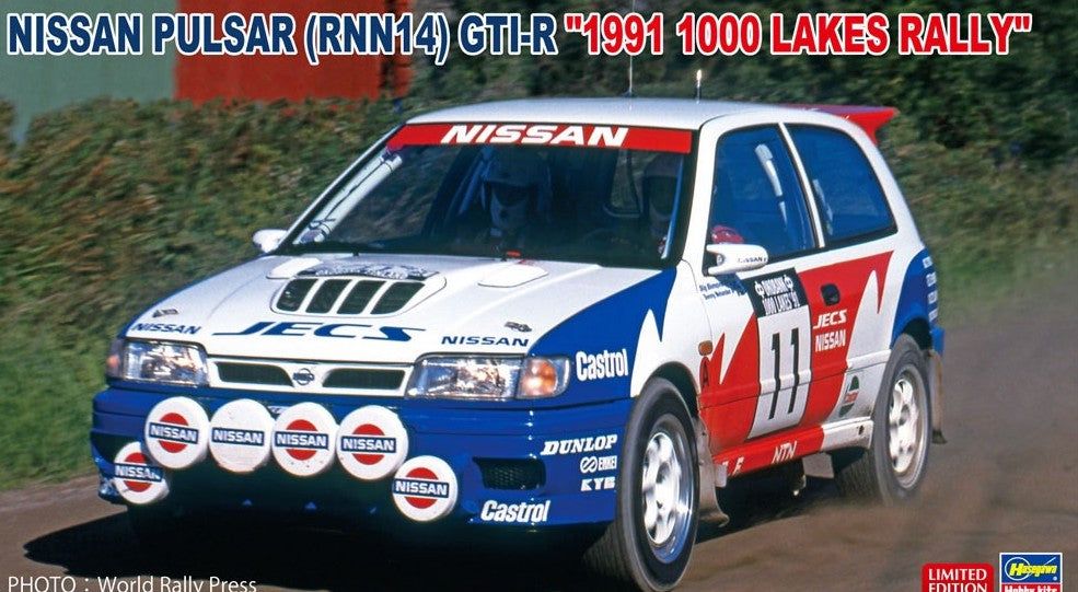 Hasegawa [PO DEC 2022] Nissan Pulsar (RNN14) GTI-R `1991 1000 Lakes Rally - BanzaiHobby