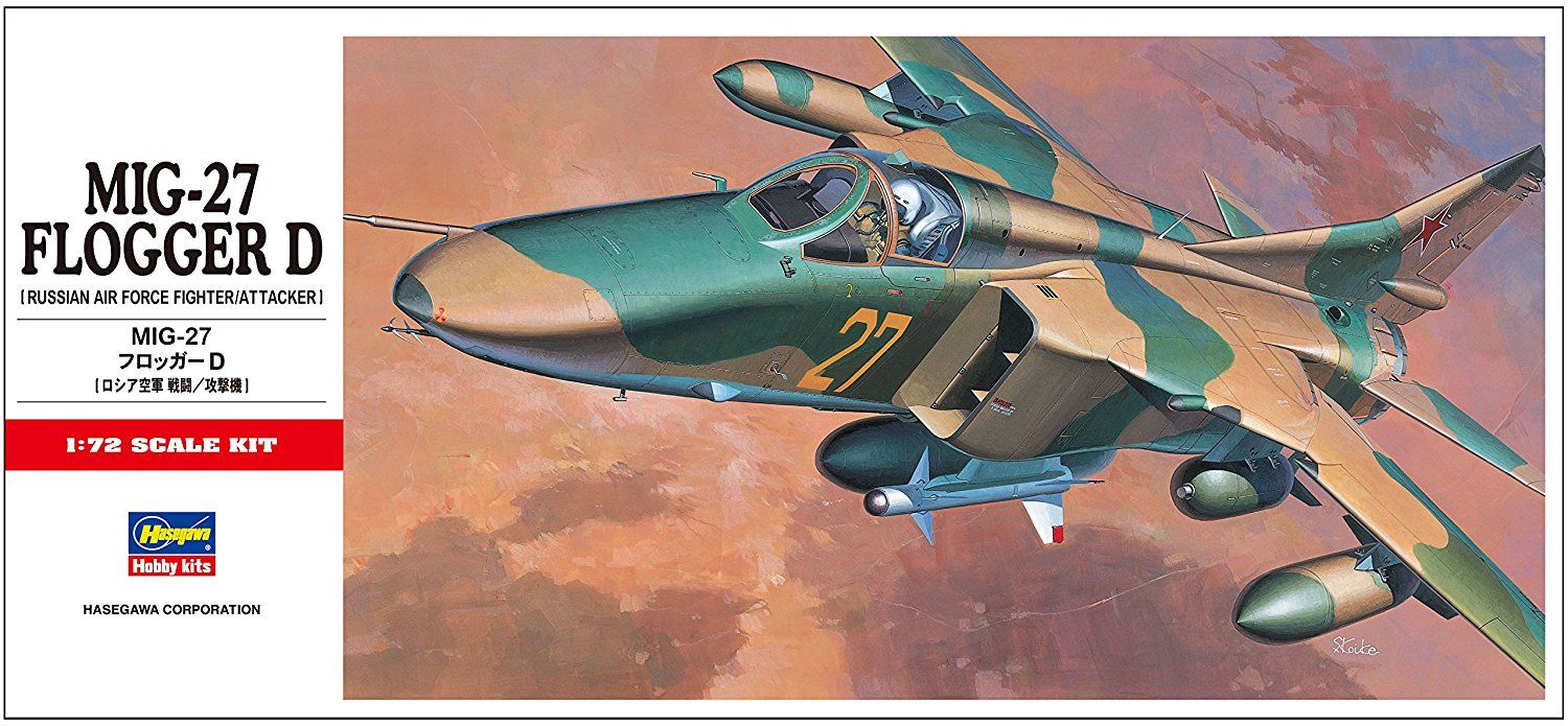 Hasegawa [PO JAN 2023] Mig-27 Flogger D - BanzaiHobby