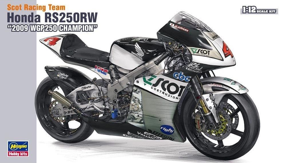 Hasegawa [PO JAN 2023] Scott Racing Team Honda RS250RW "2009 WGP Champion - BanzaiHobby