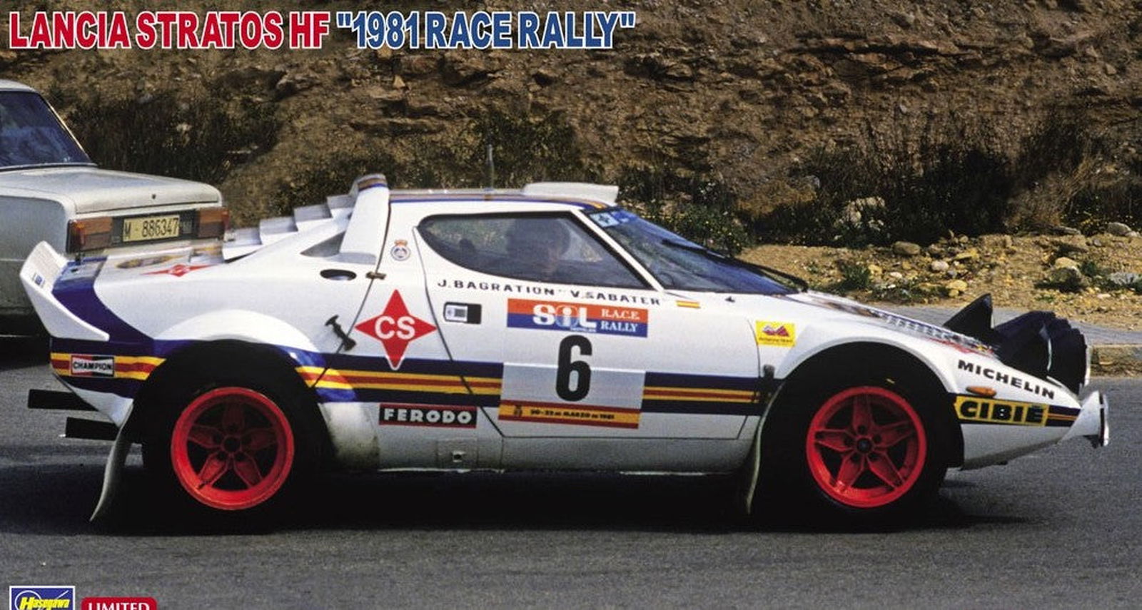 Hasegawa [PO MARCH 2022] Lancia Stratos HF 1981 Race Rally - BanzaiHobby