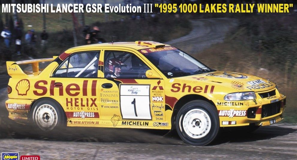 Hasegawa [PO MARCH 2022] Mitsubishi Lancer GSR EvolutionIII `1995 1000 La - BanzaiHobby