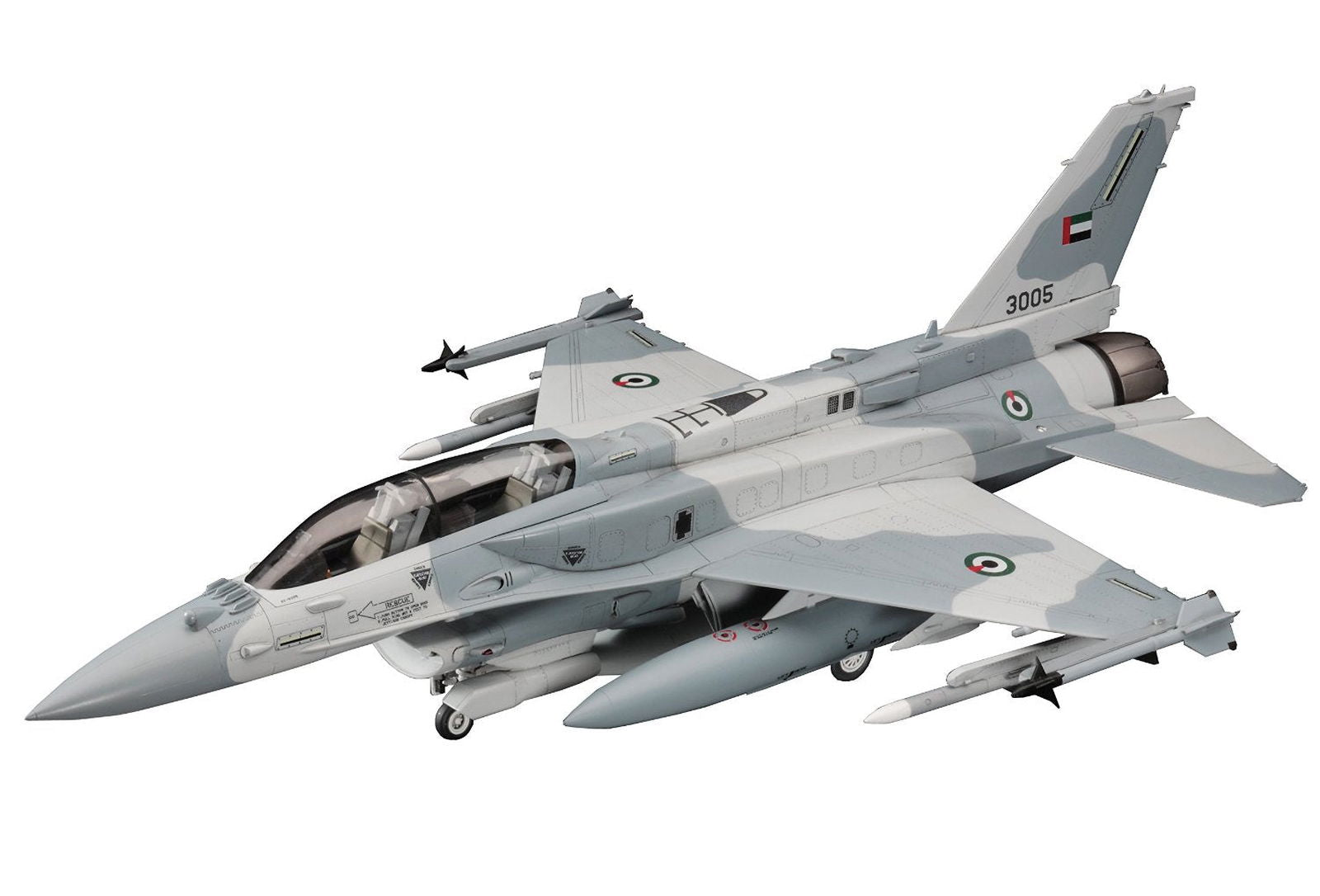 Hasegawa PT44 F-16F Block 60 Fighting Falcon UAE Air Force - BanzaiHobby
