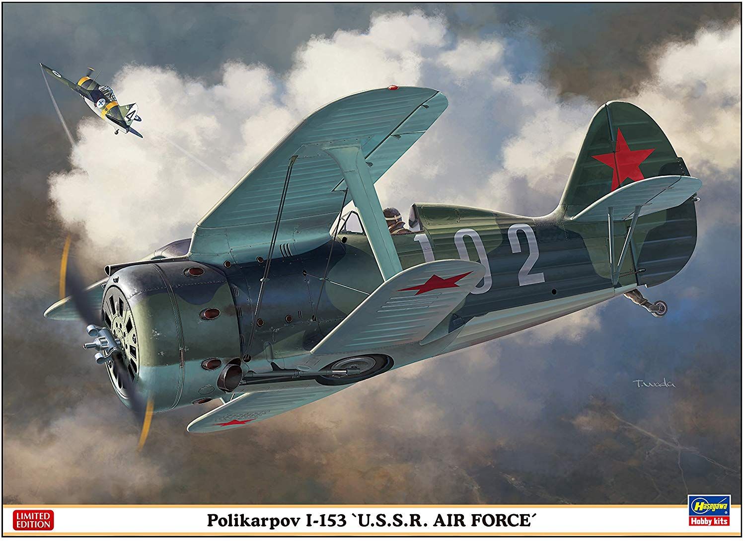 Hasegawa Polikarpov I-153 Soviet AF - BanzaiHobby