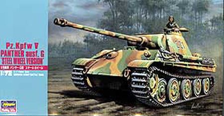 Hasegawa Pz.Kpfw V PANTHER ausf. G ""STEEL WHEEL VERSION"" - BanzaiHobby