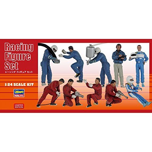 Hasegawa Racing Figure Set (10 Pieces) - BanzaiHobby