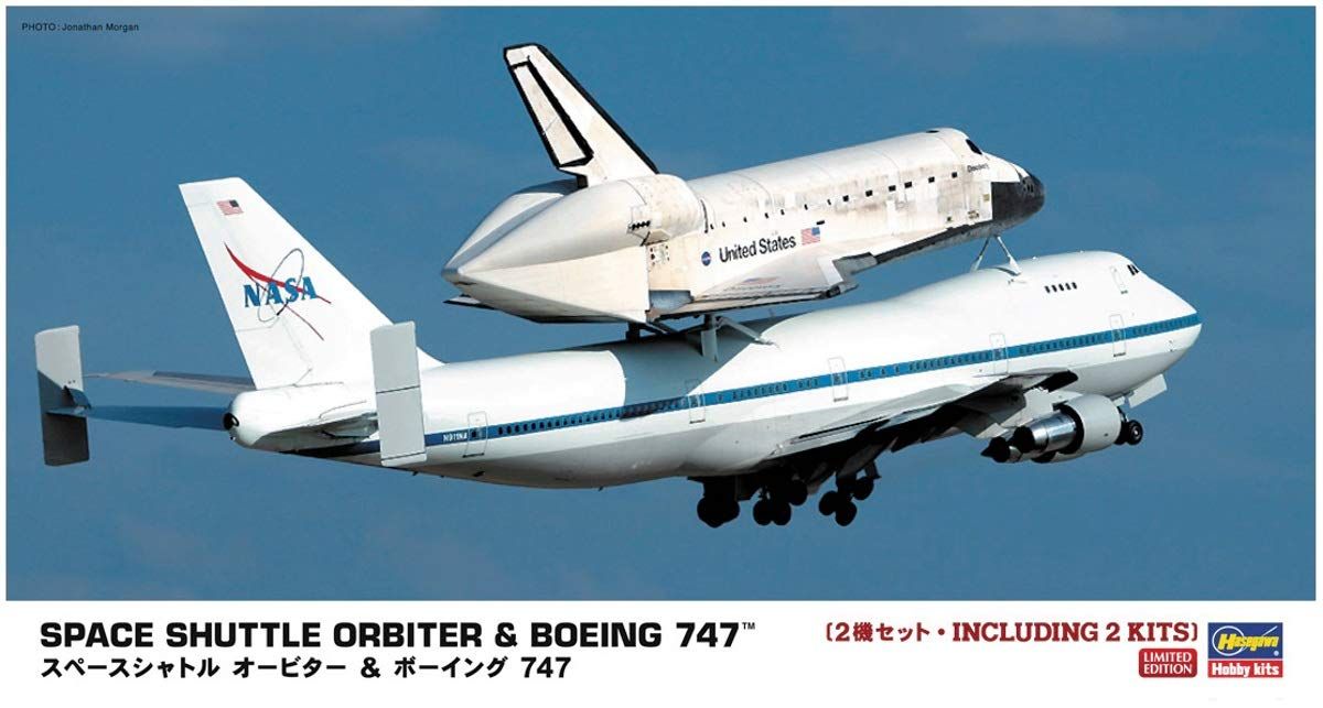 Hasegawa Space Shuttle Orbiter & Boeing 747 - BanzaiHobby