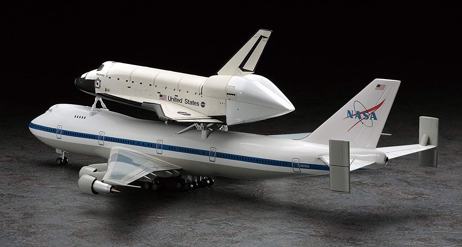 Hasegawa Space Shuttle Orbiter & Boeing 747 - BanzaiHobby