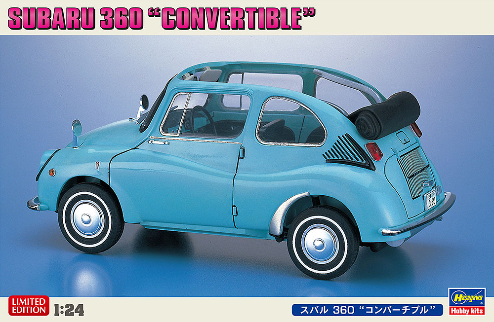 Hasegawa Subaru 360 `Convertible` - BanzaiHobby