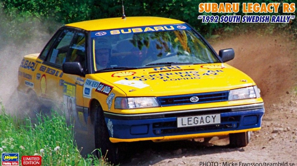 Hasegawa Subaru Legacy RS `1992 South Swedish Rally` - BanzaiHobby