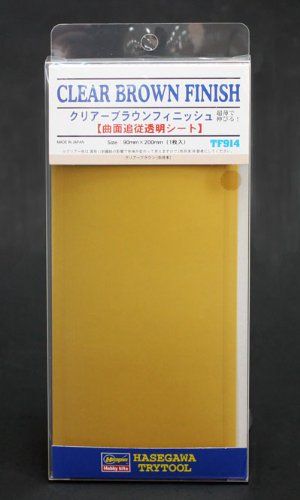 Hasegawa TF914 Clear Brown Finish (Tint Look) - BanzaiHobby