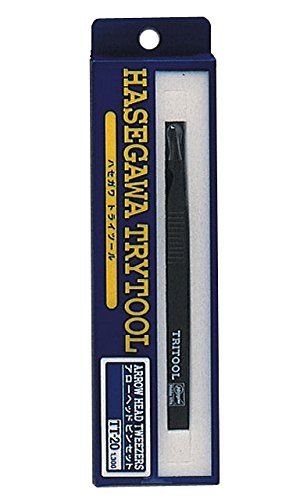 Hasegawa TT-20 Arrow Head Tweezers - BanzaiHobby