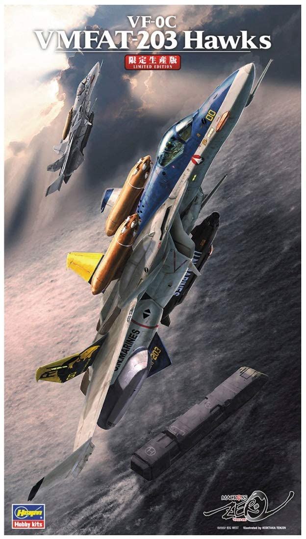 Hasegawa VF-0C (Single Seat Delta Wing) `VMFAT-203 Hawks` - BanzaiHobby