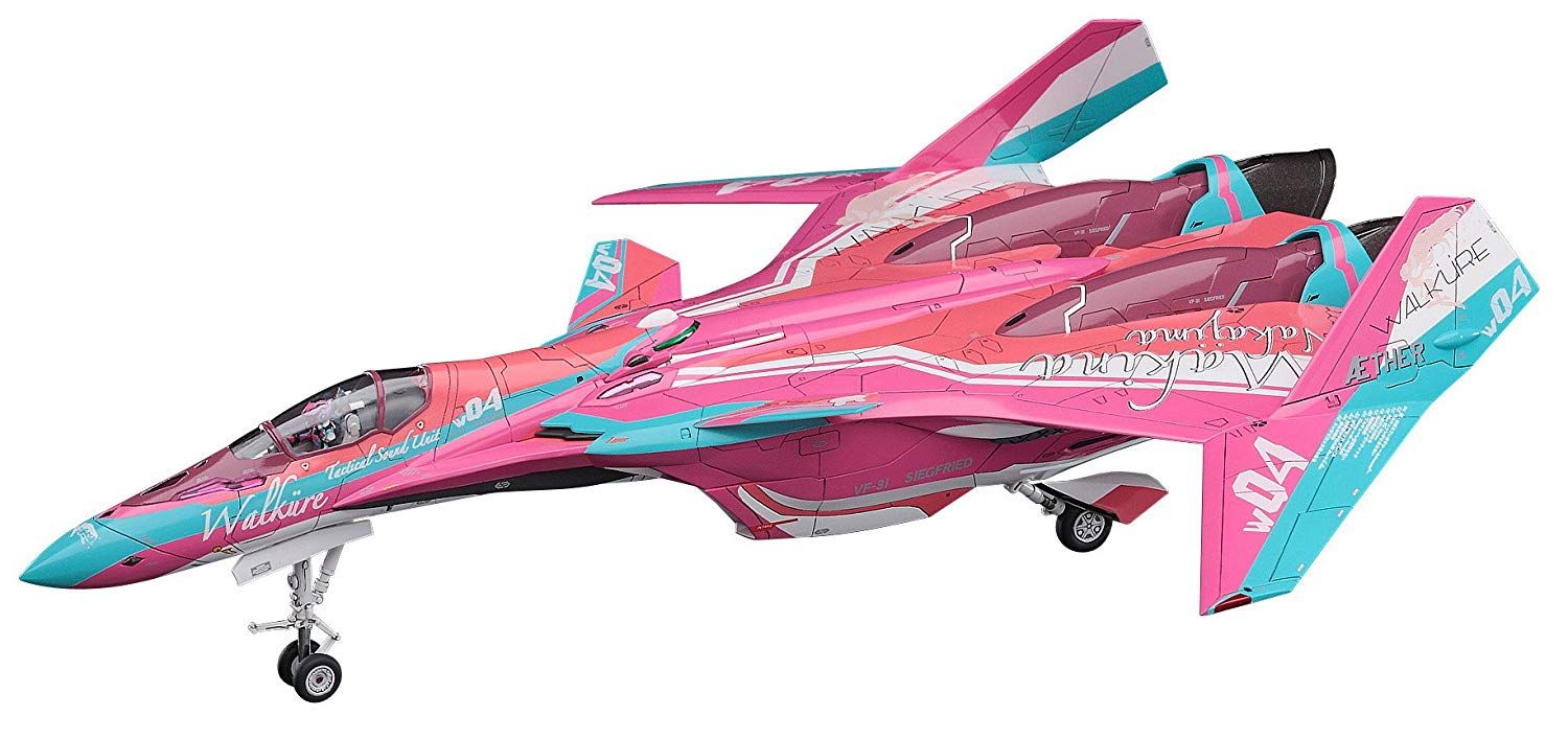 Hasegawa VF-31C Siegfried `Makina Nakajima Color` Macross Delta the Movie - BanzaiHobby