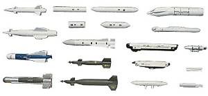 Hasegawa X48-2 Aircraft Weapons B U.S. Guided Bombs & Rocket Launchers - BanzaiHobby