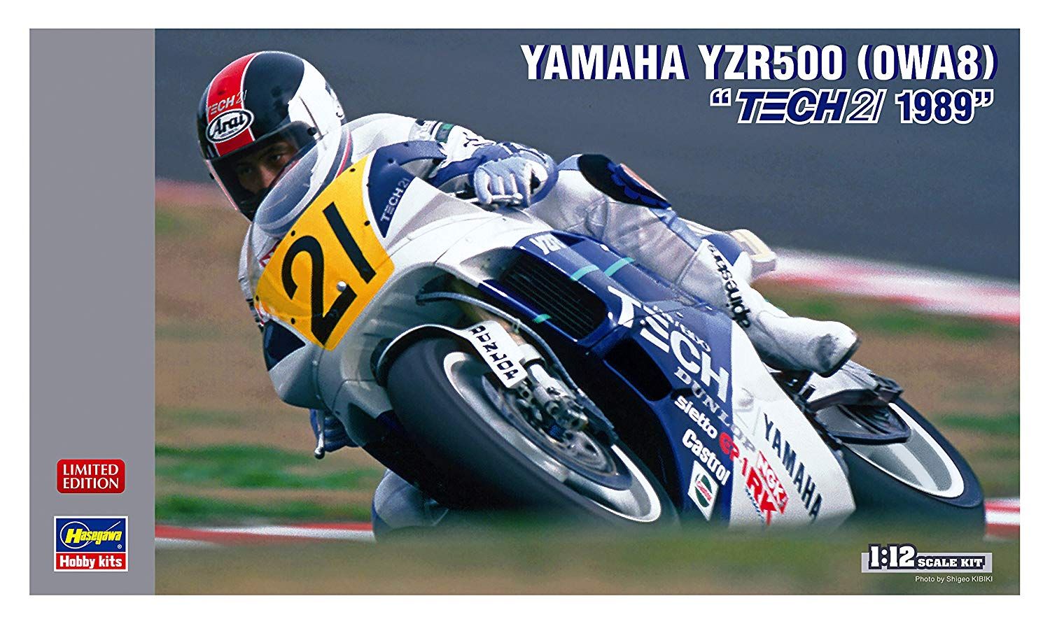 Hasegawa Yamaha YZR500 (0WA8) `TECH 21 1989` - BanzaiHobby