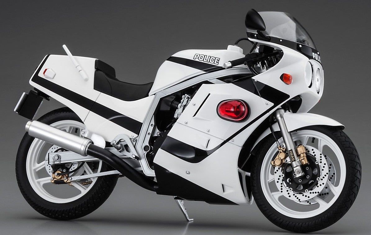 Hasegawa You`re Under Arrest Suzuki GSX-R750 Police Custom - BanzaiHobby