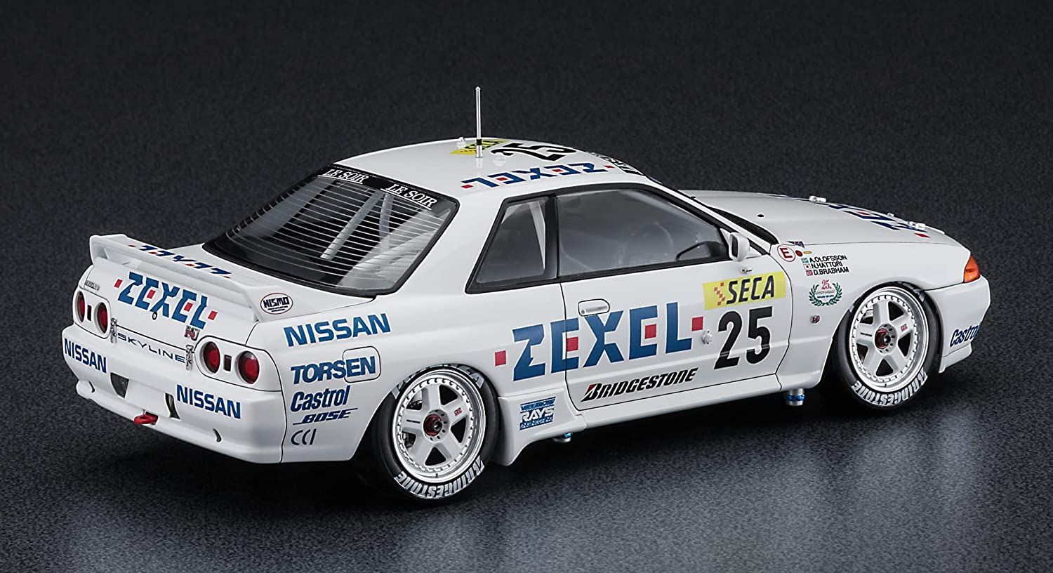 Hasegawa ZEXEL Skyline (Skyline GT-R BNR32 Gr.A 1991 24Houes of Spa Race - BanzaiHobby